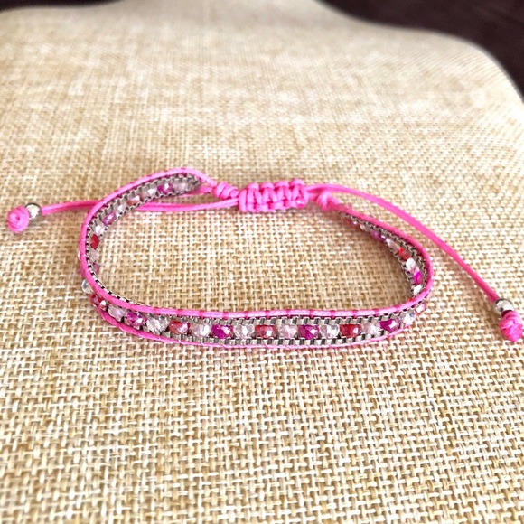 ⚡️2 for $15 Bohemian Weave Rope Crystal Bracelet - Picture 2 of 4